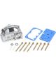 Holley Fuel Bowl Secondary Centre Hung Polished,4150 Gaskets Included
