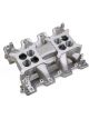 Holley Intake Manifold LS 2X4 Dual Plane Natural Dual Throttle Body
