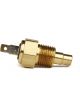 Holley Coolant Temperature Sensor Brass Natural Pro-Jection Analog 3/8 i