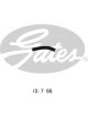 Gates Heater Hose