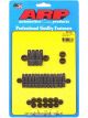 ARP Oil Pan Stud 12PT Nut SB Chev w/ Standard 2pc Pan Gasket Black