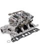 Edelbrock Performer RPM Dual Quad Air-Gap Manifold and Carburettor Kit