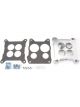 Edelbrock Carburettor Adapter 4-Carb Spread Bore Manifold .850