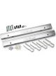 Edelbrock Fuel Rails Victor Efi Clear -6 An Chevy Big Block Pair
