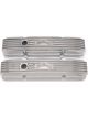 Edelbrock Valve Covers Classic Series Cast Polished Logo Chevy SB Pair