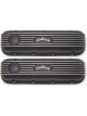 Edelbrock Valve Cover Classic Series Cast Black Logo Chevy Big Block Pair
