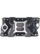 Edelbrock Intake Manifold Performer RPM Air Gap Black Square Bore SB