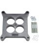 Edelbrock Carburettor Spacer Phenolic 1 In. Thick 4-Hole Square Bore