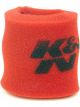 K&N Oval Straight  Air Filter Foam Wrap