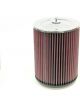 K&N Round Clamp-On Straight Air Filter