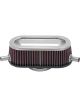 K&N Oval Straight Marine Flame Arrestor