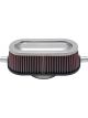 K&N Oval Straight Marine Flame Arrestor