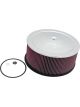 K&N Custom Round Air Filter Assembly