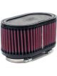 K&N Dual Flange Clamp-On Oval Air Filter