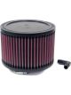 K&N Round Clamp-On Straight Air Filter