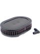 K&N Clamp-On Oval Straight Air Filter