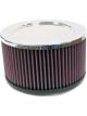 K&N Round Clamp-On Straight Air Filter