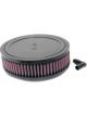 K&N Round Clamp-On Straight Air Filter