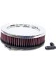 K&N Round Clamp-On Straight Air Filter