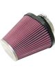 K&N Clamp-On Oval Tapered Air Filter