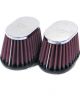 K&N Clamp-On Oval Tapered Air Filter