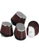 K&N Clamp-On Oval Tapered Air Filter