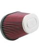 K&N Clamp-On Oval Tapered Air Filter