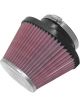 K&N Clamp-On Oval Tapered Air Filter