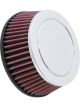 K&N Clamp-On Round Tapered Air Filter