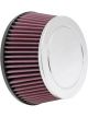 K&N Clamp-On Round Tapered Air Filter