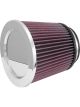 K&N Clamp-On Round Tapered Air Filter