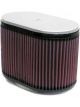 K&N Dual Flange Oval Air Filter