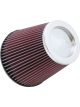K&N Clamp-On Round Tapered Air Filter
