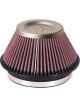K&N Round Tapered Air Filter - Titanium Top