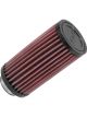 K&N Round Clamp-On Straight Air Filter
