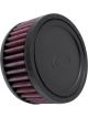 K&N Round Clamp-On Straight Air Filter