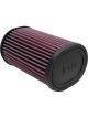 K&N Clamp-On Oval Straight Air Filter