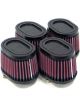 K&N Clamp-On Oval Tapered Air Filter