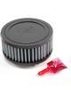 K&N Round Clamp-On Straight Air Filter