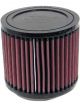 K&N Round Clamp-On Straight Air Filter