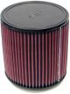 K&N Round Clamp-On Straight Air Filter