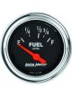 Auto Meter Gauge Traditional Chrome Fuel Lvl Empty/Full 16/158Ω 2 1/16