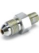 Auto Meter Fuel Rail Fitting -4 An Male To Male 1/16 Npt Mechanical Gauge…