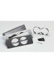 Auto Meter Gauge Cage Dual 2 5/8