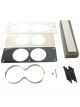 Auto Meter Gauge Cage Dual Ultra-Lite 2 5/8