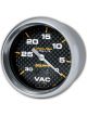 Auto Meter Gauge Carbon Fiber Vacuum 0-30