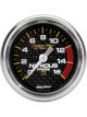 Auto Meter Gauge Carbon Fiber Nitrous Pressure 0-1600 PSI 2 1/16