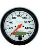 Auto Meter Speedo Phantom Series 0-160 MPH 3 3/8