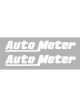 Auto Meter Decals Auto Meter Logo Vinyl 8