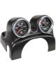 Auto Meter Gauge Mount Steering Column Pod Plastic Black Dual 2 1/16